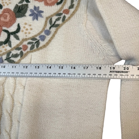 Vintage Alfred Dunner Grandmacore Pullover Sweater Womens Size Petite Medium - Picture 4 of 6